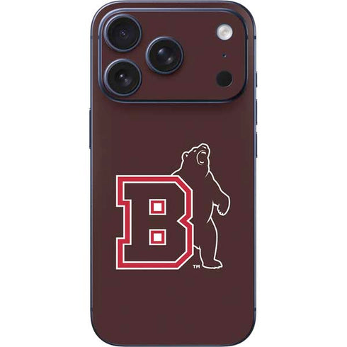 Brown University Bears Logo iPhone 17 Pro Skin